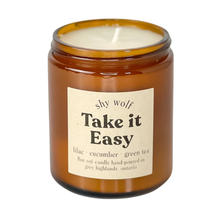 Load image into Gallery viewer, Shy Wolf Candle - Take It Easy