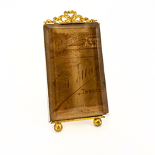 Load image into Gallery viewer, French Empire Ormolu Glass Frame – Small