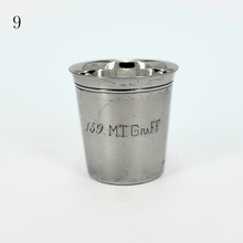 Load image into Gallery viewer, Antique Silver Tumblers