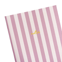 Load image into Gallery viewer, Solid Striped Notebook - Purple