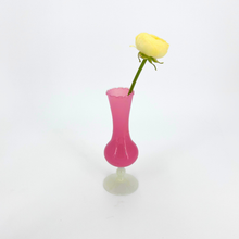 Load image into Gallery viewer, Venetian Murano Opaline Vase - Pink Bud