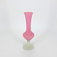 Load image into Gallery viewer, Venetian Murano Opaline Vase - Soft Pink Flute