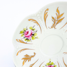 Load image into Gallery viewer, Limoges Demitasse Set - Gold Peony
