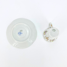 Load image into Gallery viewer, Limoges Demitasse Set - Gold Peony