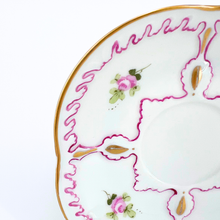 Load image into Gallery viewer, Limoges Demitasse Set- Purple Rose