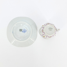 Load image into Gallery viewer, Limoges Demitasse Set- Purple Rose