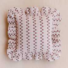 Load image into Gallery viewer, Cotton Cushion Cover - Pink Stripe