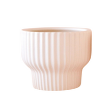 Load image into Gallery viewer, Presley Pedestal Pot - White