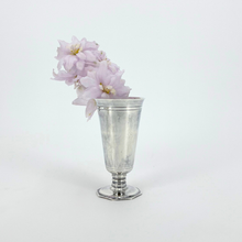 Load image into Gallery viewer, Silver Fluted Posy Vase