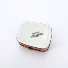 Load image into Gallery viewer, 1970's Red Porcelain Pill Box