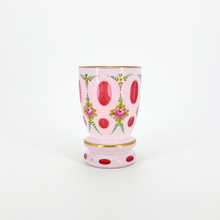 Load image into Gallery viewer, Pink Bohemian Czech Glass Vase