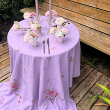 Load image into Gallery viewer, Large Hand-Embroidered Tablecloth