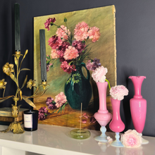 Load image into Gallery viewer, Venetian Murano Opaline Vase - Pink Bud