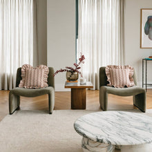 Load image into Gallery viewer, Cotton Cushion Cover - Pink Stripe