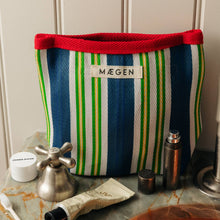 Load image into Gallery viewer, Accessory Pouch - Blue, Green and Red

