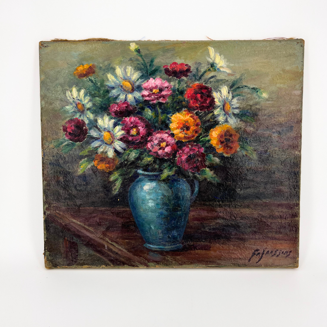 Summer Bouquet Oil Painting