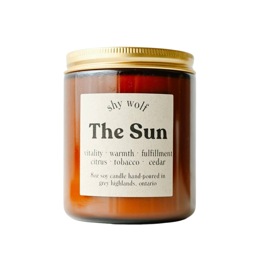 The Sun - Shy Wolf Candle