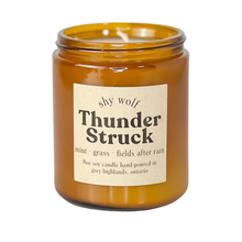 Load image into Gallery viewer, Shy Wolf Candle - Thunder Struck
