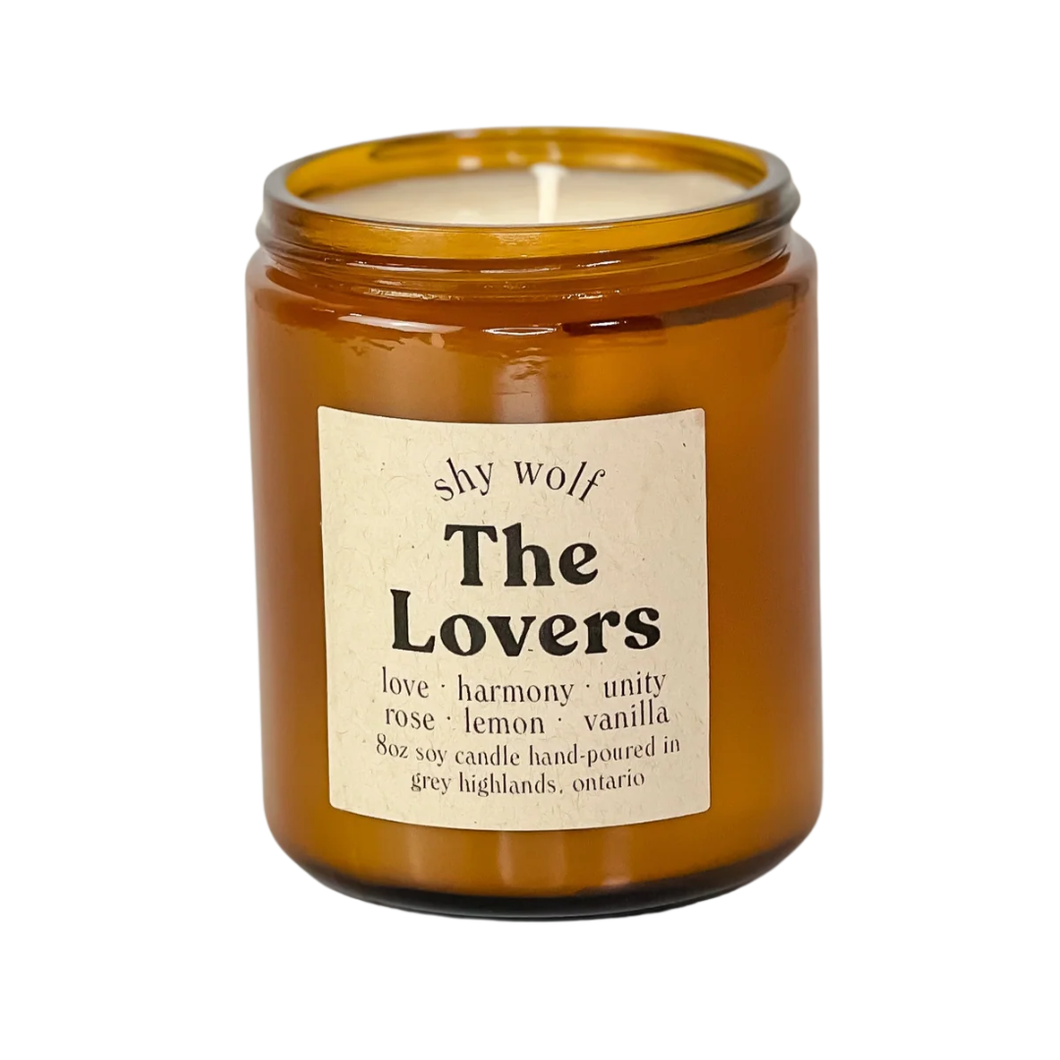 Shy Wolf Candle - The Lovers