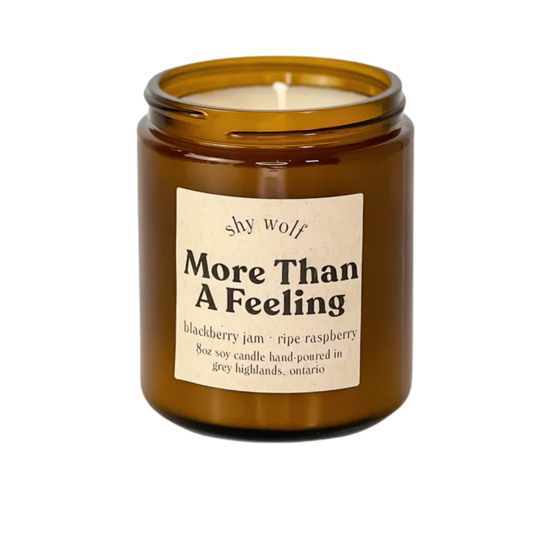 Shy Wolf Candle - More Than A Feeling