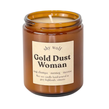 Load image into Gallery viewer, Shy Wolf Candle - Gold Dust Woman
