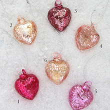 Load image into Gallery viewer, Striped Heart - Various Colours
