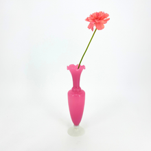 Load image into Gallery viewer, Venetian Murano Opaline Vase - Pink Flare
