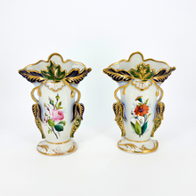Load image into Gallery viewer, Louis Philippe Gold Leaf Vases
