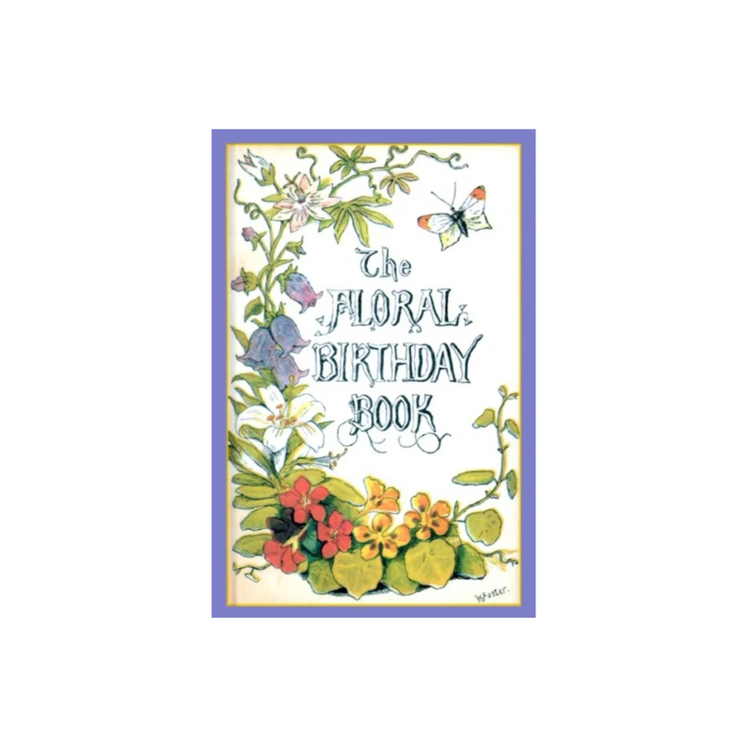 Floral Birthday Book
