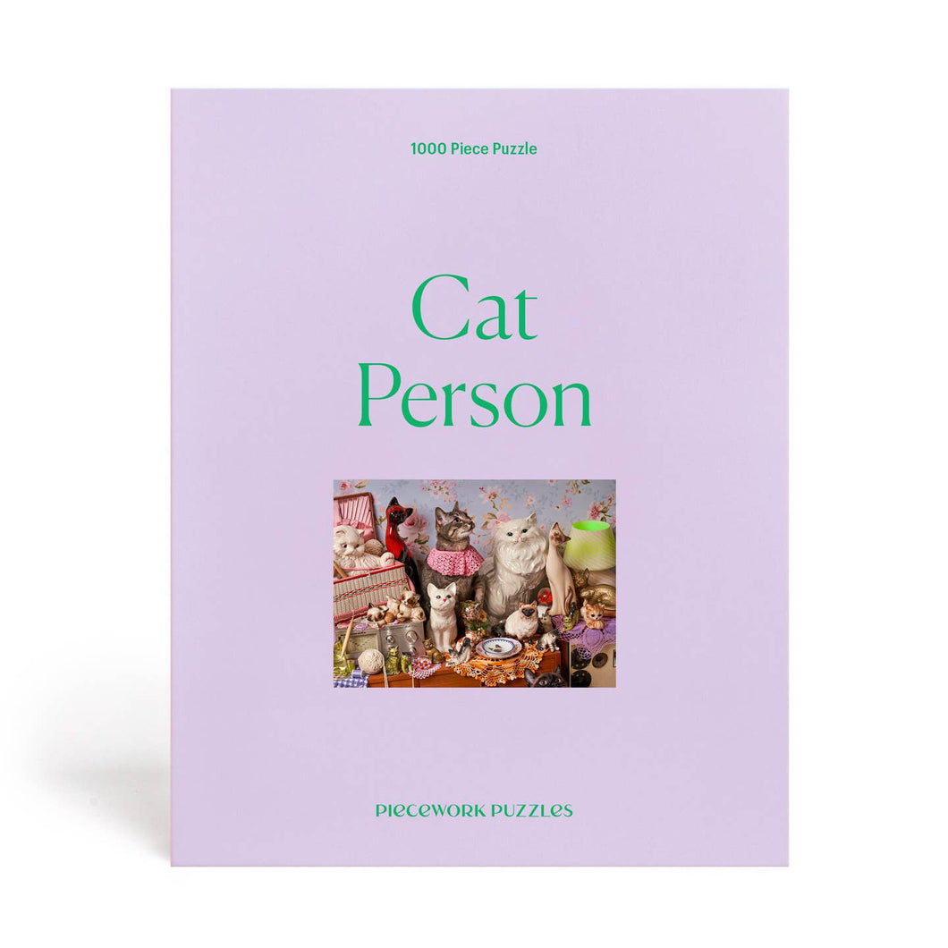 Cat Person - 1000 Piece Jigsaw Puzzle