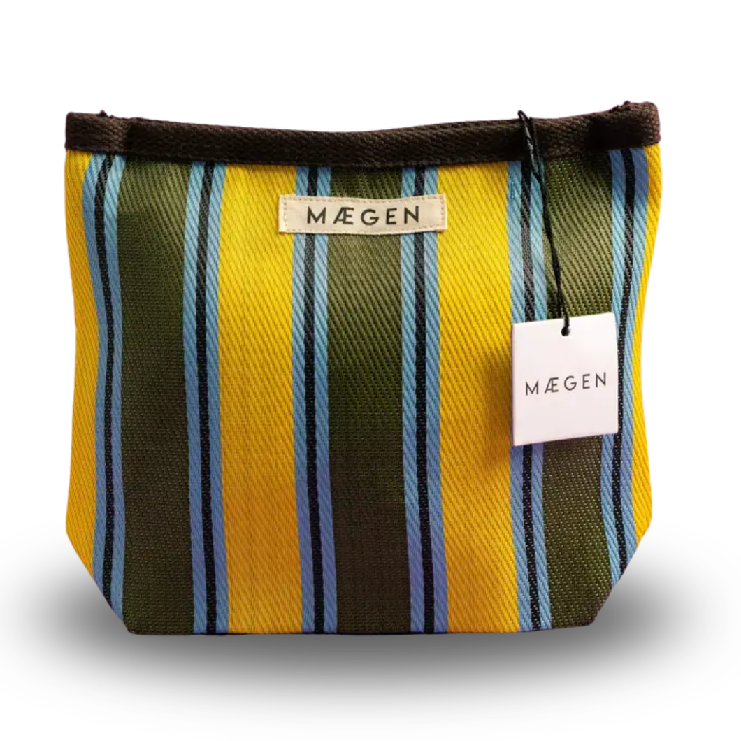 Accessory Pouch - Yellow, Olive and Blue