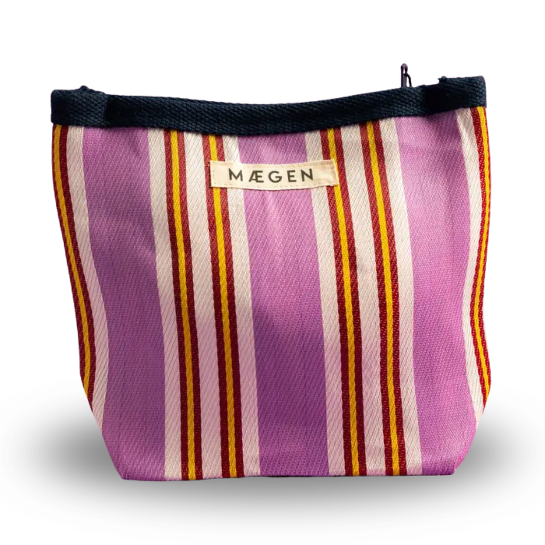 Accessory Pouch - Pink, Red and Navy