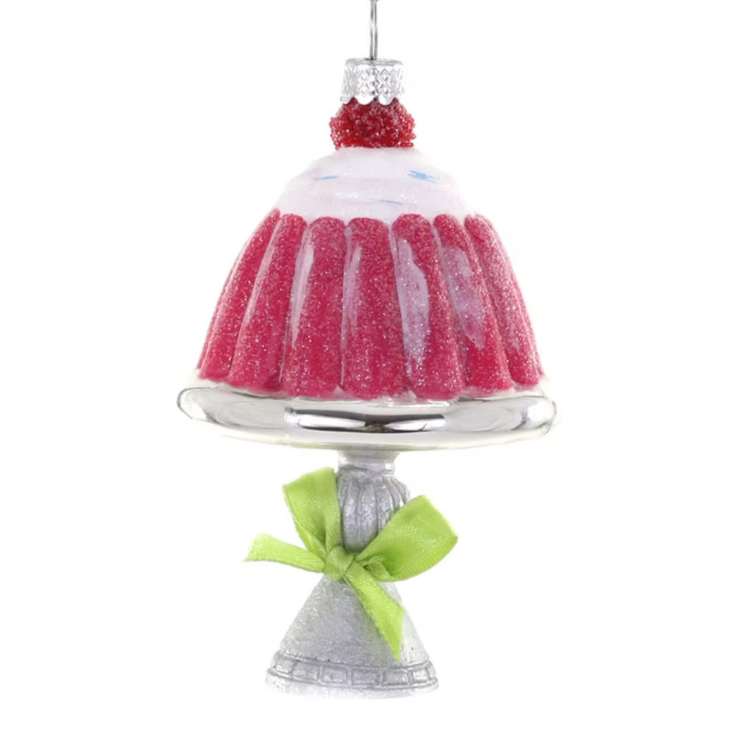 Retro Pink Jello Ornament