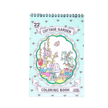 Load image into Gallery viewer, Cottage Garden Premium Colouring Book
