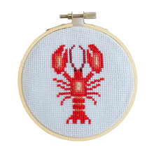 Load image into Gallery viewer, Lobster - Cross Stitch Kit
