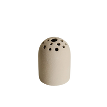 Load image into Gallery viewer, Dome Ceramic Flower Frog Vase
