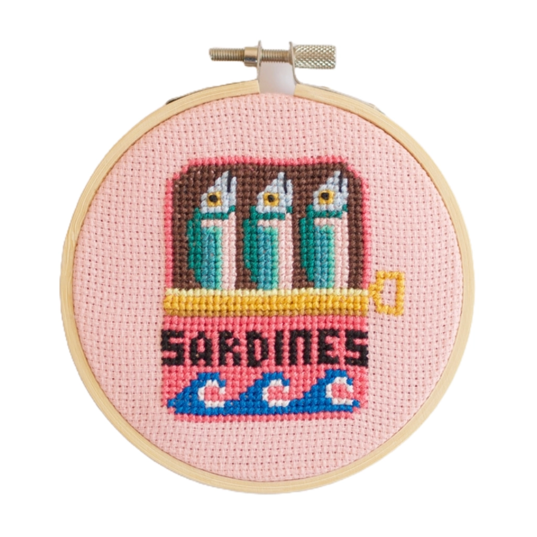 Sardines - Cross Stitch Kit