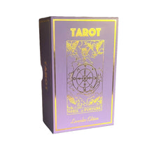 Load image into Gallery viewer, Lavender Gold Tarot Deck &amp; Guide
