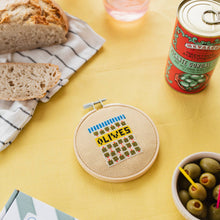 Load image into Gallery viewer, Olives - Cross Stitch Kit

