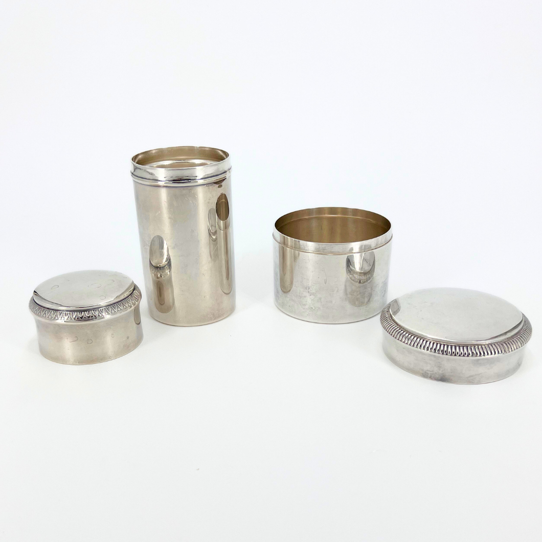 Silver Plated Containers
