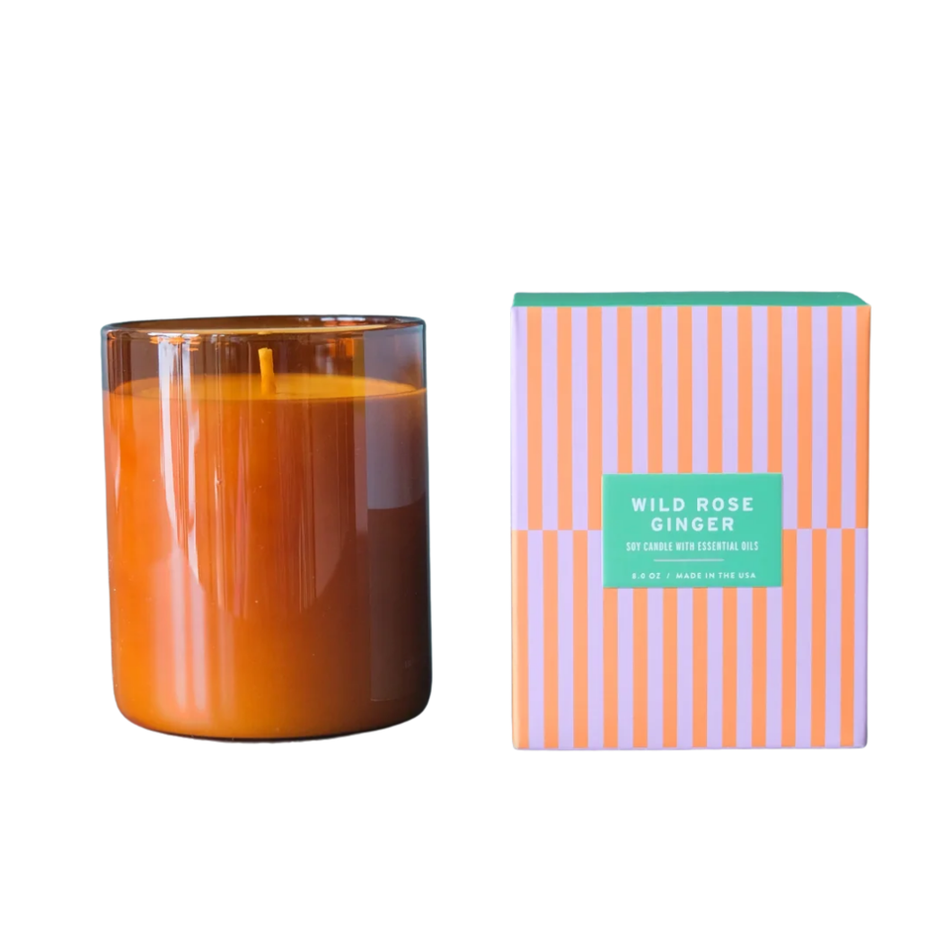 Botanica Wild Rose + Ginger Candle