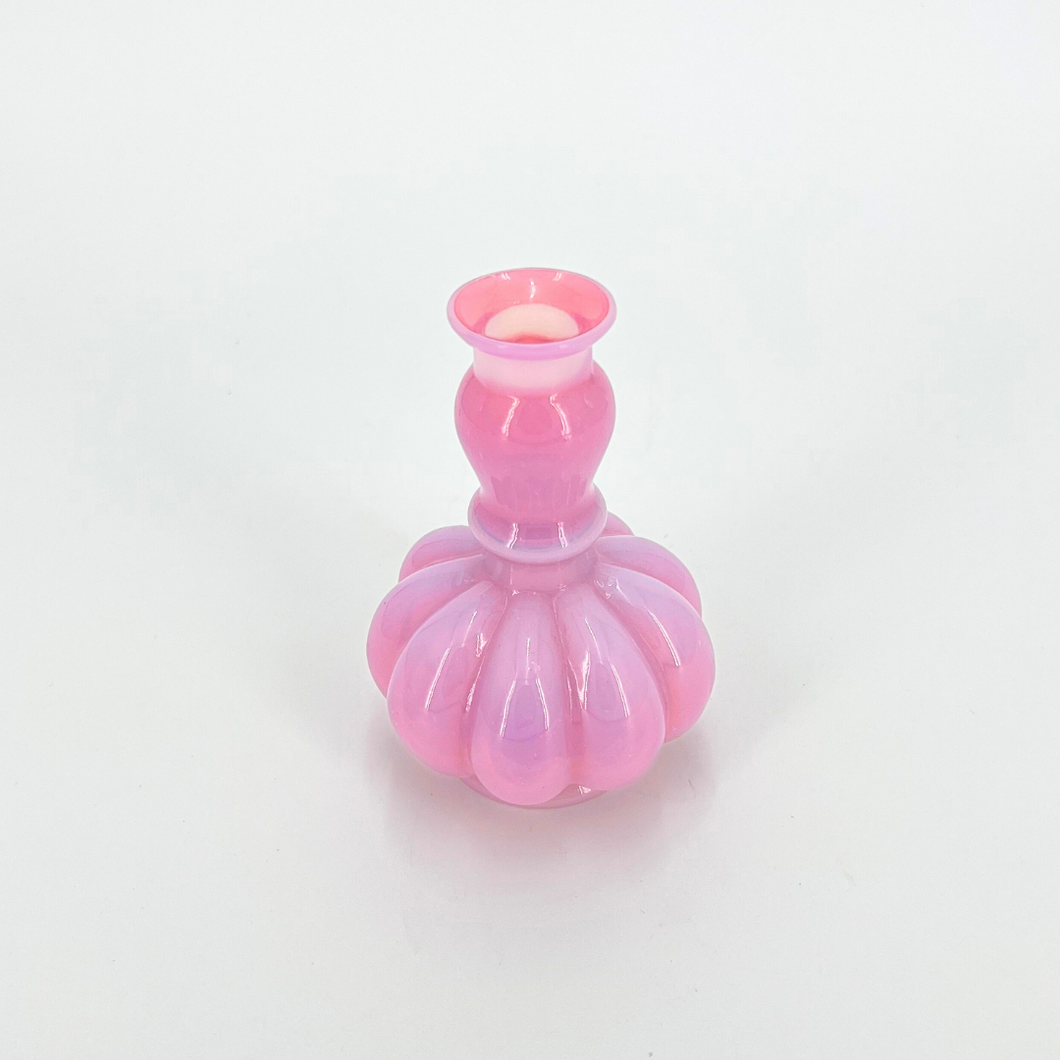 Pink Opaline Bud Vase