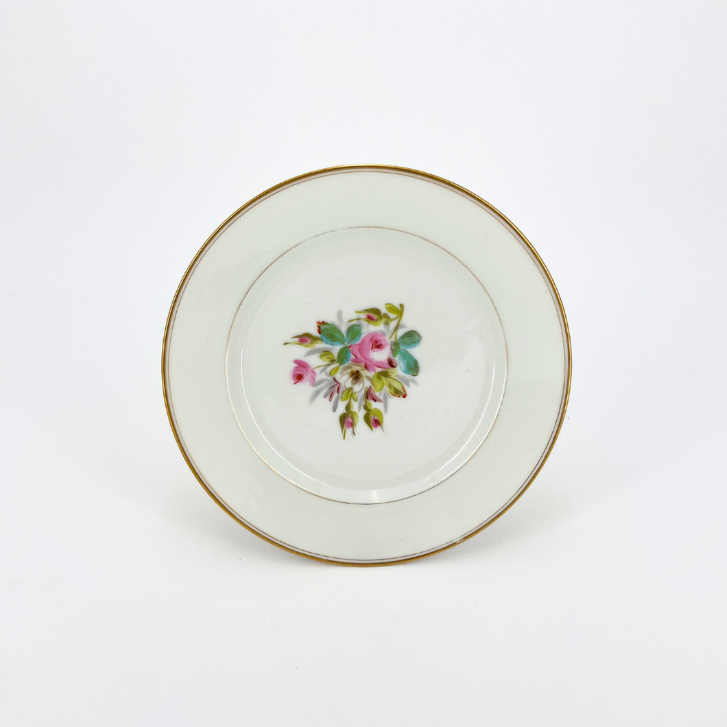 Fine Porcelain Hand-Painted Salad Plates