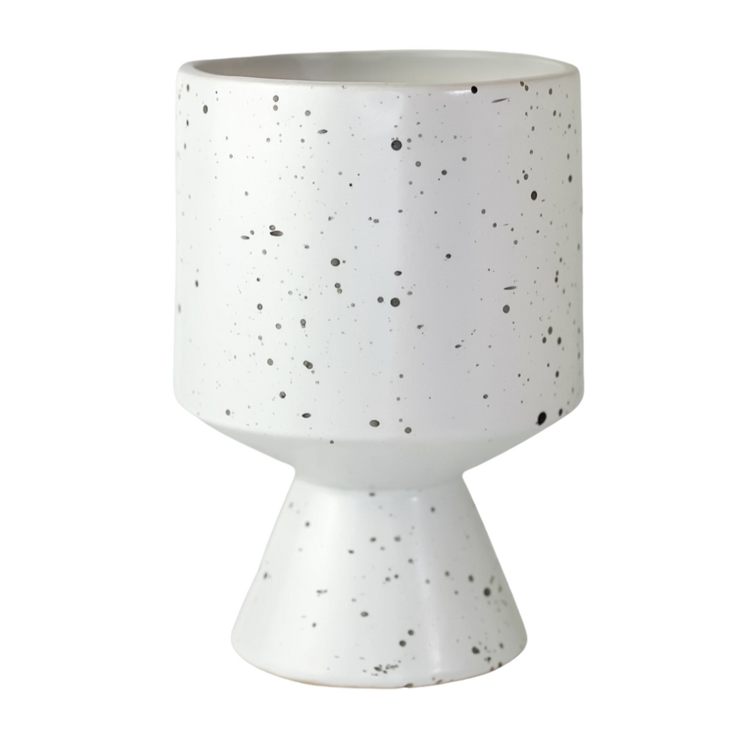 De Vil Pot - White Speckled (Multiple Sizes)
