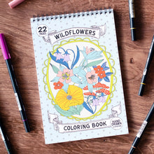 Load image into Gallery viewer, Wildflowers Premium Colouring Book
