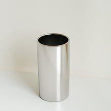 Load image into Gallery viewer, Electroplated Silver Ceramic Vase - Tall
