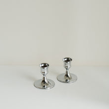 Load image into Gallery viewer, Silver Coloured Candle Holder
