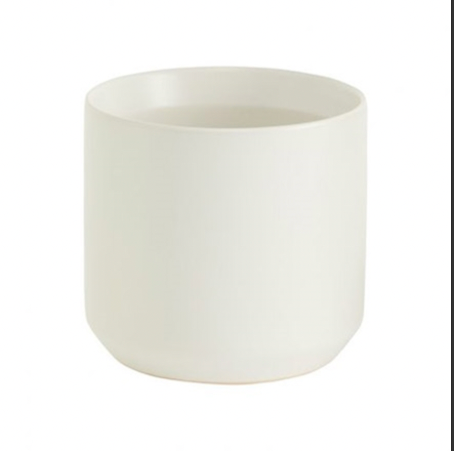Medium Kendall Pot - White