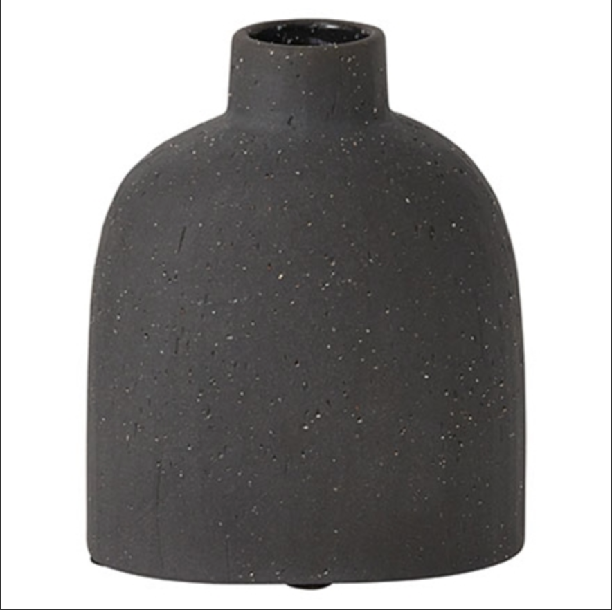 Small Karis Bud Vase - Charcoal