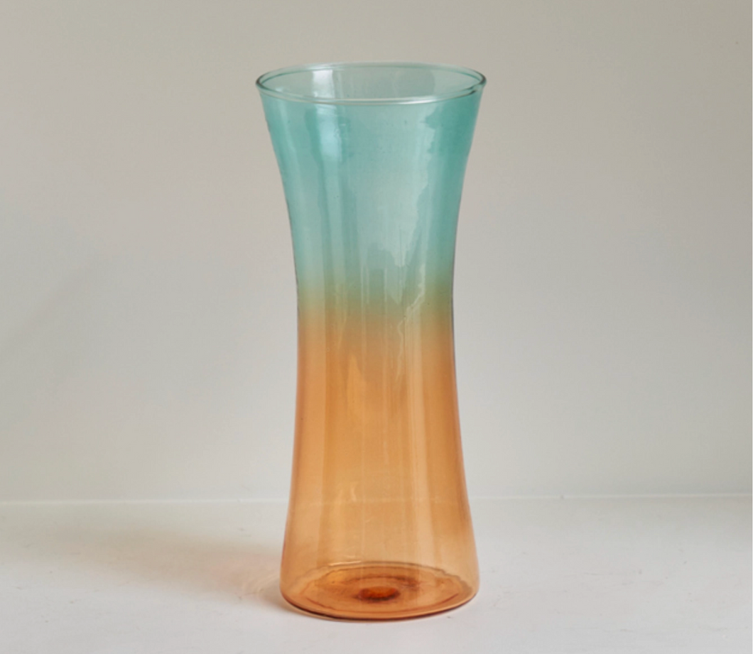 Coloured Glass Vase - Slim
